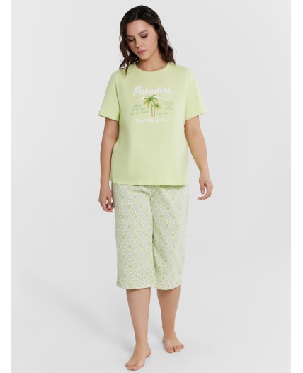 Комплект лаймовый сорбет +лаймовый узор