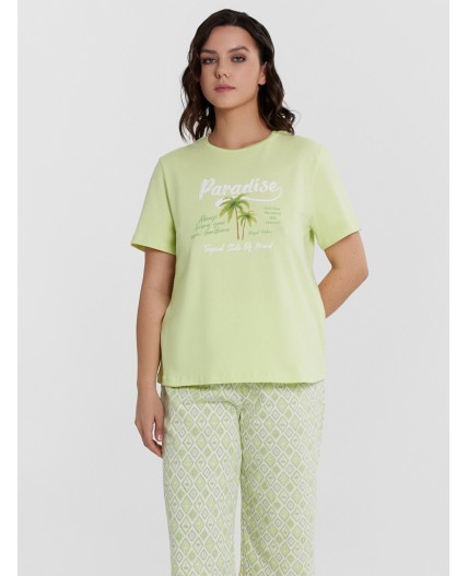 Комплект лаймовый сорбет +лаймовый узор