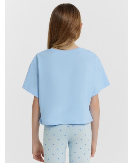 Футболка небо +печать