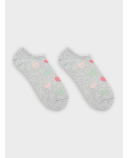 Носки св.серый меланж