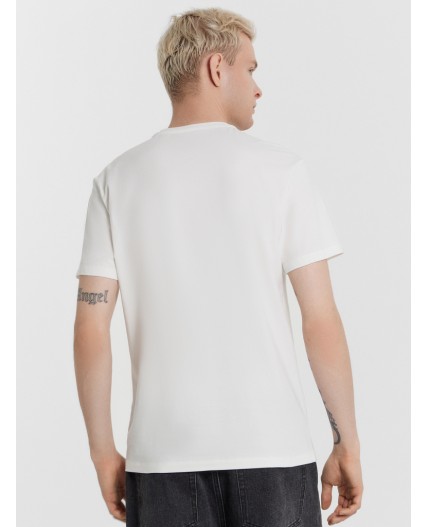 Футболка белый +печать3