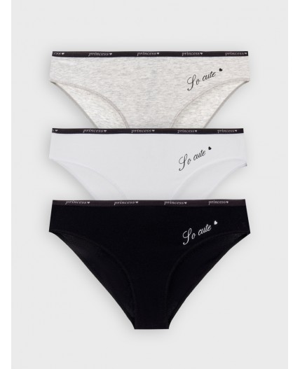 Трусы белый +печать3