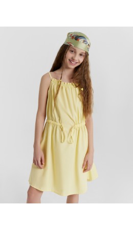 Сарафан желтый