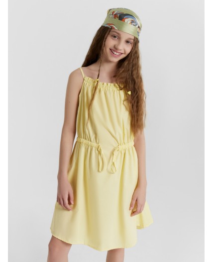 Сарафан желтый