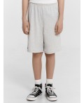 Шорты серый меланж 4306-А +печать2