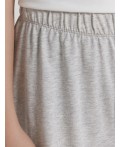 Шорты серый меланж 4306-А +печать2