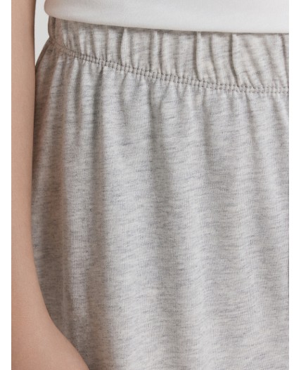 Шорты серый меланж 4306-А +печать2