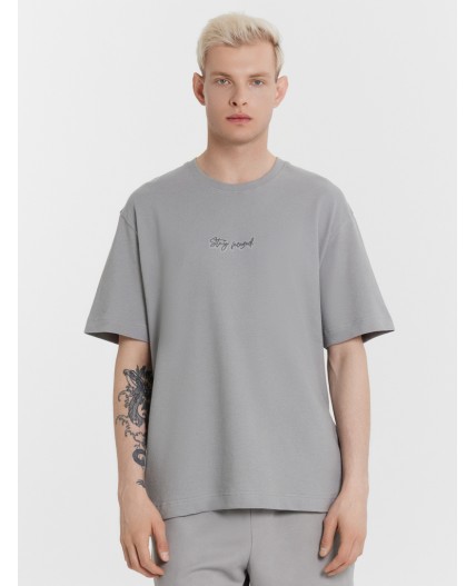 Футболка серый