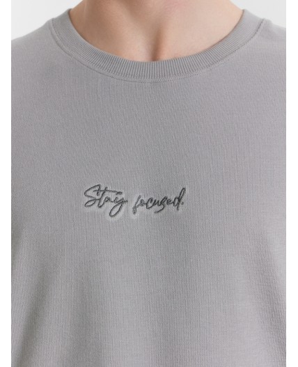 Футболка серый