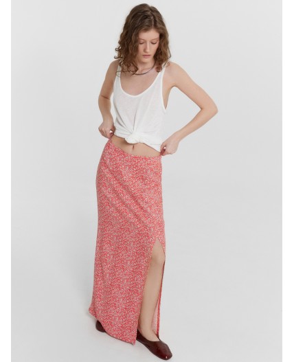 Юбка белые цветы на фиесте