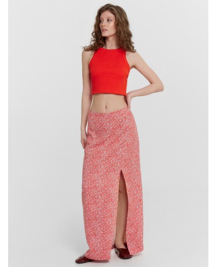 Юбка белые цветы на фиесте