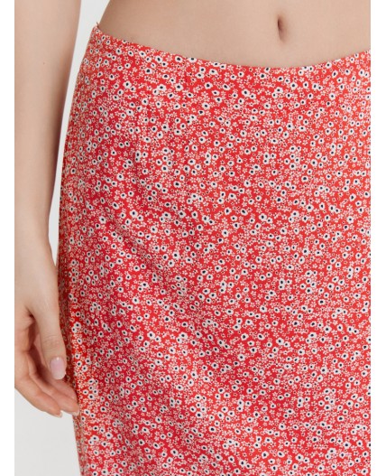 Юбка белые цветы на фиесте