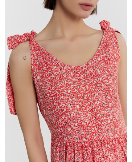 Сарафан белые цветы на фиесте