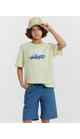 Футболка белый нефрит +печать