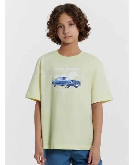 Футболка белый нефрит +печать