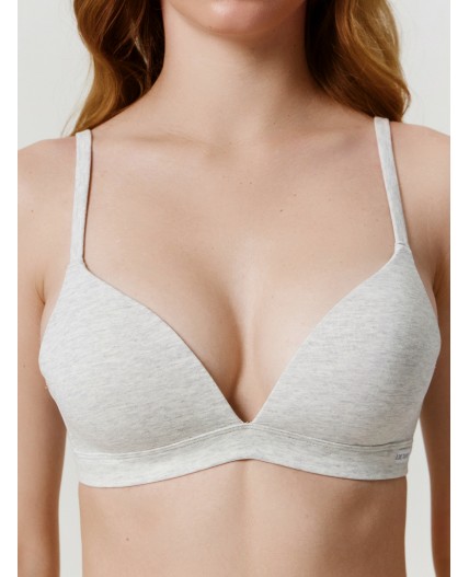 Бюстгальтер серый меланж 4306-А-3