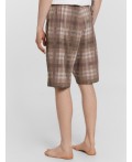 Шорты коричневая клетка