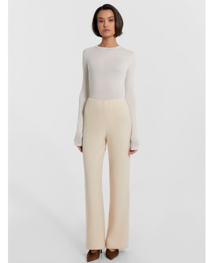 Брюки св.бежевый меланж 5120-А