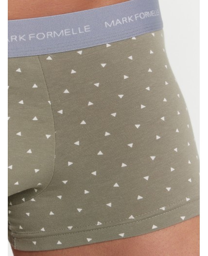 Трусы треугольники на серо -зеленом/ на сизом/ на морском