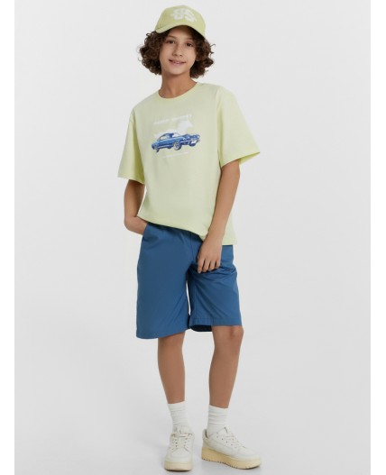 Шорты пепельно -синий