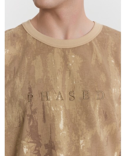 Футболка песочный tie dye