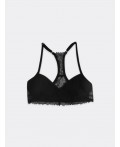 Бюстье черный