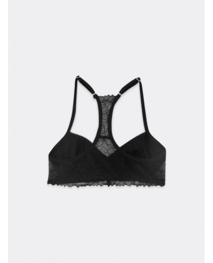 Бюстье черный