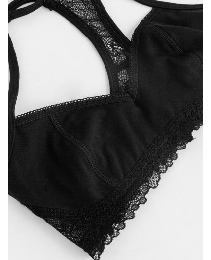 Бюстье черный