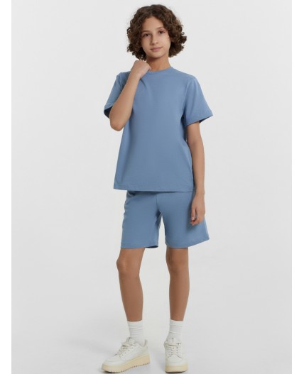 Комплект серо -синий