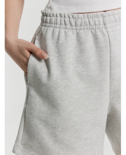 Шорты серый меланж 4306-А