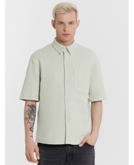 Рубашка светлый аквамарин