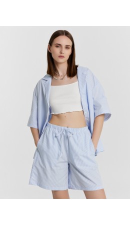 Комплект тонкая синяя полоска