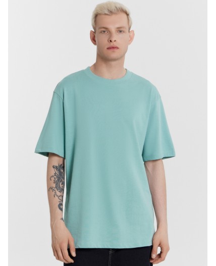 Футболка пыльная бирюза