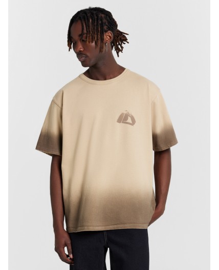 Футболка мокко +печать