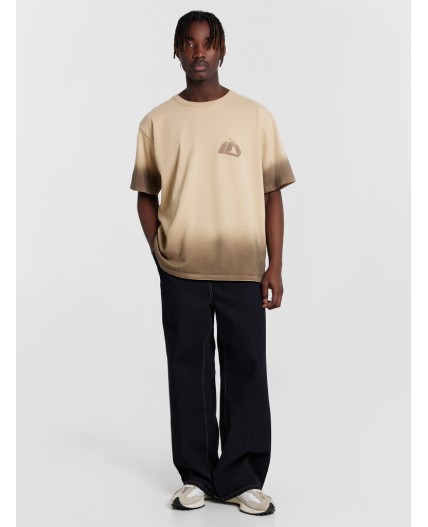 Футболка мокко +печать