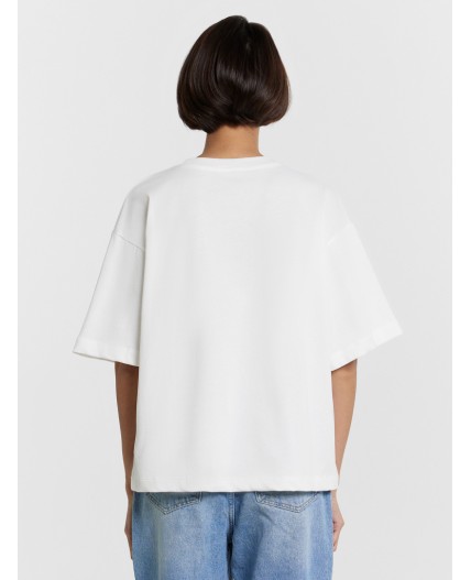 Футболка белый +печать10