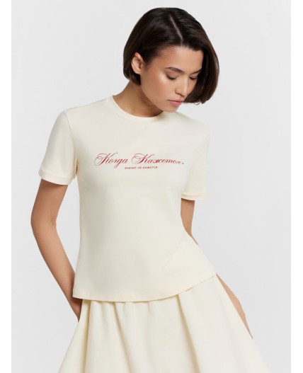 Футболка сл.масло +печать