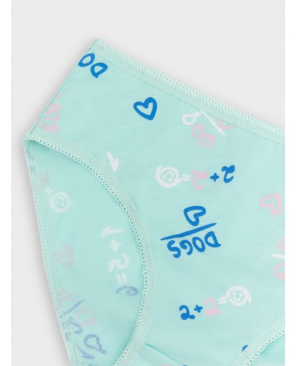 Трусы примеры на бирюзе