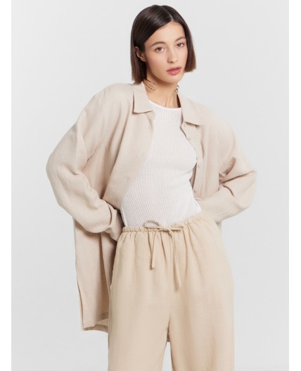 Рубашка св.бежевый