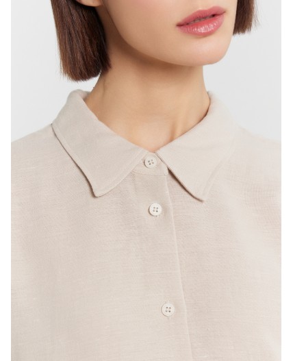 Рубашка св.бежевый