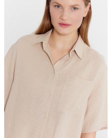 Рубашка св.бежевый