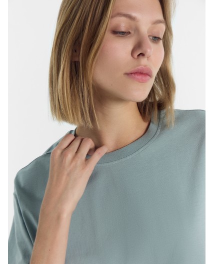 Футболка бирюзовая дымка