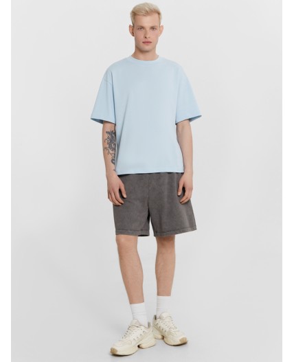 Шорты ACID WASH т.оливковый