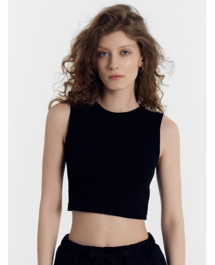 Топ черный