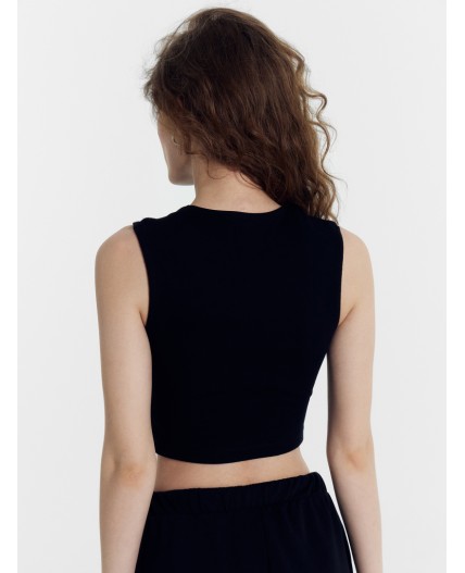 Топ черный