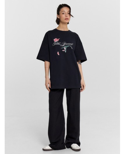 Футболка черный +печать9