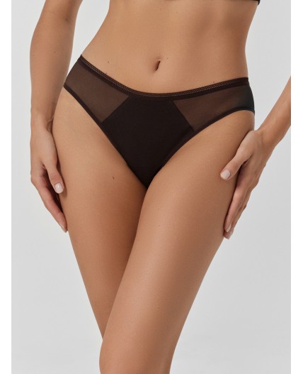 Трусы шоколадно -коричневый