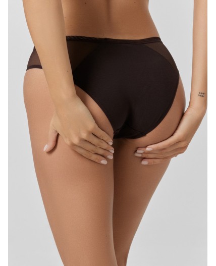 Трусы шоколадно -коричневый