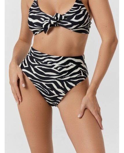 Купальник анималистичный принт