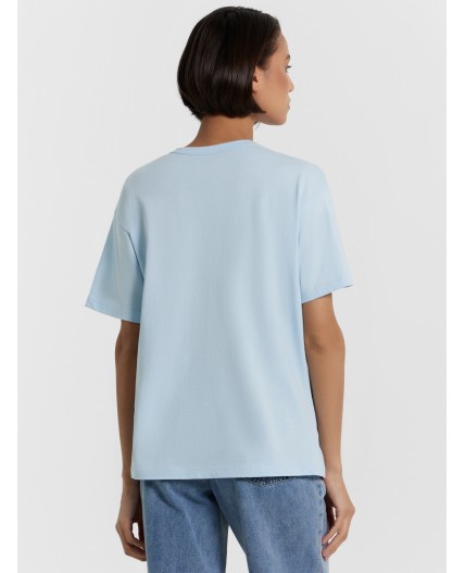 Футболка голубое небо +печать1